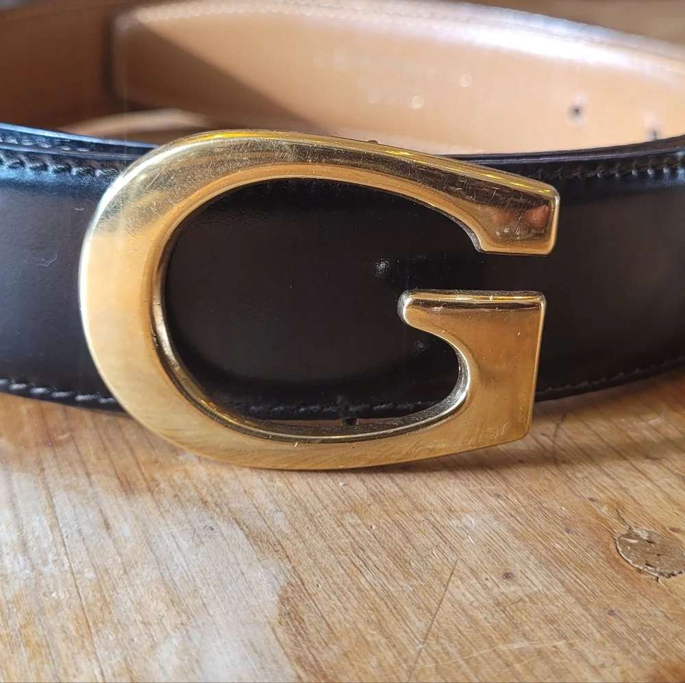 Gucci Leather Unisex Belt